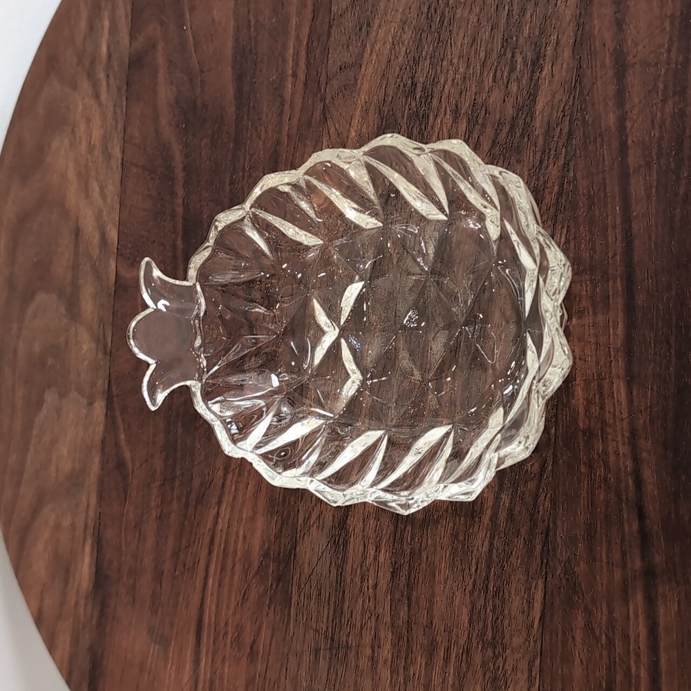 Small Glass Pinnapple Dish